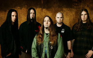 Group men standing wall cigarette - his mouth free wallpaper