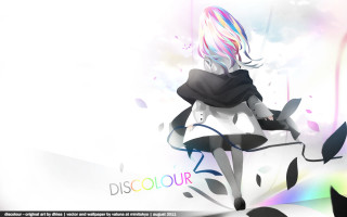 Woman black dress scarf white - pastell free wallpaper