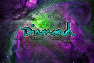 Diamond space stars purple green - diamond free wallpaper for desktop