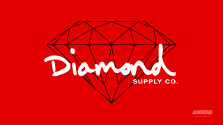 Diamond supply logo red background - diamond free wallpaper