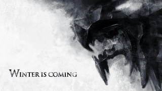Demon wings black white winter 2 - game free wallpaper for desktop