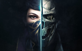 Woman mask sword hand image 3 - a demon face free wallpaper