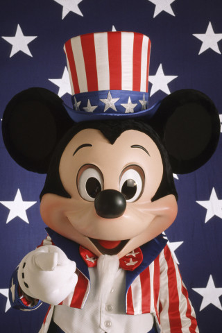 Mickey mouse statue top hat - free holidays wallpaper for mobile