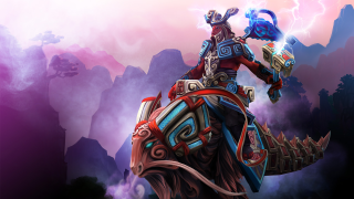 Rider sword helmet mountain glowing - a person riding free wallpaper