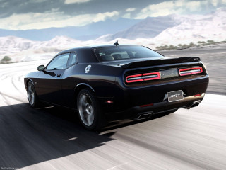 Black dodge car driving road - a.d.m. cooper free wallpaper for desktop