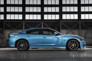 Blue sports car garage large - a black rim free wallpaper