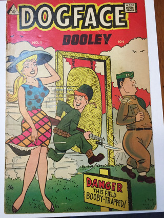 Comic cover military uniform dog - dicky doyle free wallpaper for mobile