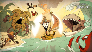 Pirate ship cartoon shark background - diego gisbert llorens free wallpaper for desktop