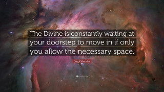 Divine waiting doorstep allow space - free space wallpaper