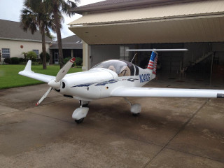 Small airplane parked house flag - a house free wallpaper