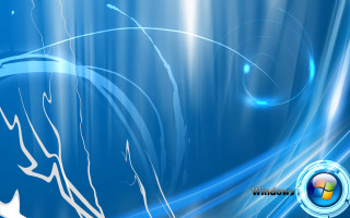 Blue abstract background white bird 2 - a blue abstract background free wallpaper
