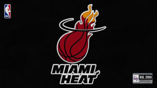 Miami heat logo black background 3 - a miami heat logo free wallpaper