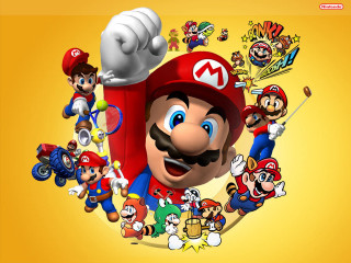 Nintendo wii character mario luigi - mario free wallpaper