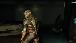 Futuristic man dark room neon 2 - bedwyr williams free wallpaper