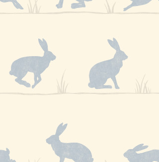 Rabbit silhouette wallpaper grass background - plein air free wallpaper for tablet