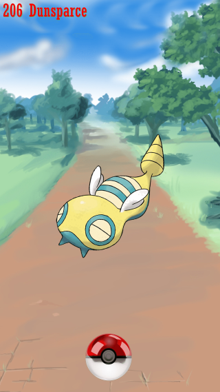 Cartoon character flying red ball - a road free wallpaper for mobile