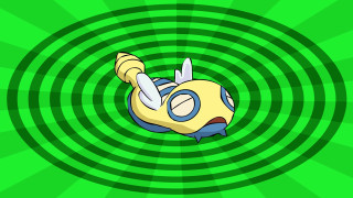 Cartoon character flying green vortex - carpoforo tencalla free wallpaper