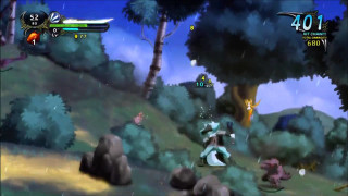 Video game forest person dog - free gaming wallpaper