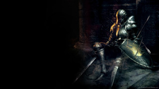 Knight sitting chair sword shield - a knight free wallpaper