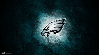 Eagles logo dark background green - the side of the image free wallpaper