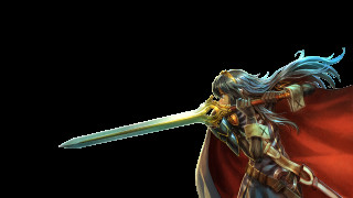 Woman sword cape head hand - her head and a sword free wallpaper for desktop