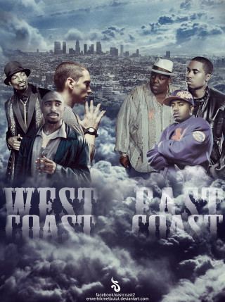 West coast poster men clouds - epic scale free wallpaper for mobile