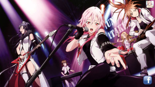 Anime girls singing microphones stage - stage free wallpaper