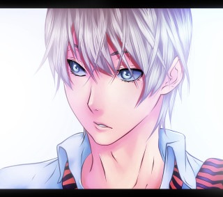 Man blue eyes striped shirt - shirt free wallpaper for tablet