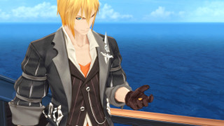 Man suit gloves boat pointing - a boat free wallpaper for desktop