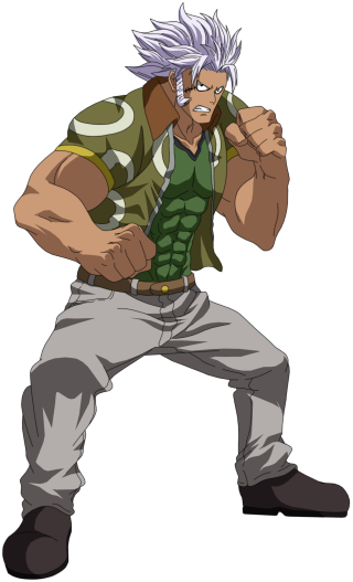 White hair man kick pose - adam manyoki free wallpaper for mobile