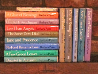 Stack of books wooden shelf - rich vivid color free wallpaper