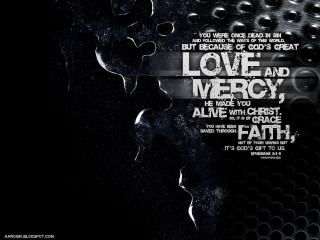 Love mercy black white photo - circle free wallpaper for desktop