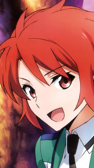 Girl red hair tie looking - something free wallpaper for mobile