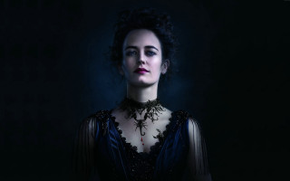 Woman dark dress spider neck - constance gordoncumming free wallpaper