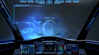 Computer screen space station clock - electronic free wallpaper