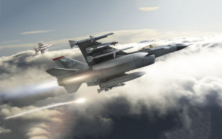 Fighter jet smoke flying air - carl eugen keel free wallpaper