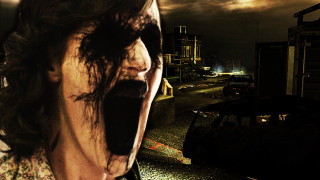 Creepy man mouth open night - his mouth open free wallpaper