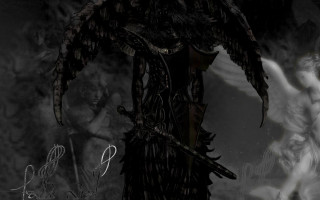 Dark angel sword white angel - its hand free wallpaper