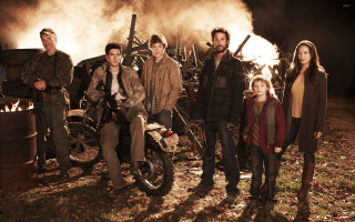 Group motorcycle dirt smoke people - the back of it free wallpaper for desktop