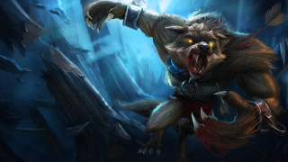 Wolf sword demon back arm - his back free wallpaper for desktop