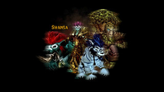 Animated animals black background shamsha - animated free wallpaper