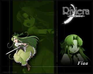 Girl green dress sword portrait - character sheet free wallpaper