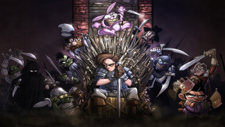 Cartoon characters iron throne swords - a bunch of cartoon characters free wallpaper