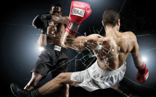 Boxing fight shattered glass ring - charles martin free wallpaper