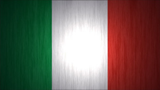 Metal plate italian flag black - a metal plate free wallpaper