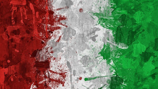 Italy flag wall paint splatters 2 - correggio free wallpaper for desktop