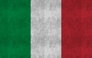 Italy flag grungy effect red 2 - correggio free wallpaper
