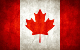 Canadian flag red maple leaf 3 - the bottom free wallpaper for desktop