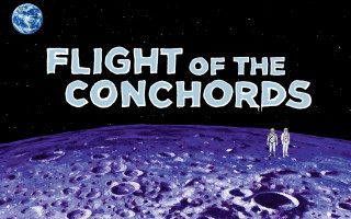 Flight of the conchords astronauts - the moon in the background free wallpaper