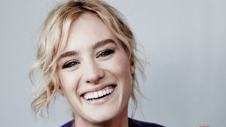 Woman smiling toothbrush camera happy - emily mason free wallpaper